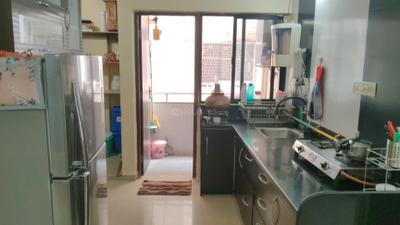 Kitchen Image of 1170 Sq.ft 2 BHK Apartment / Flat for sale in Gota Ahmedabad for Rs. 6000000