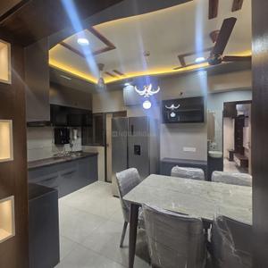 Kitchen Image of 1200 Sq.ft 3 BHK Apartment / Flat for rent in Arise Vibrant, Chharodi Ahmedabad for Rs. 60000