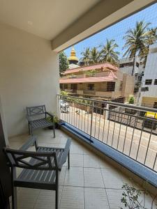 Balcony Image of 2000 Sq.ft 3 BHK Apartment / Flat for sale in Mahalakshmi Layout Bengaluru for Rs. 40000000