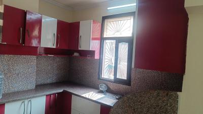 Kitchen Image of 1400 Sq.ft 3 BHK Builder Floor for rent in Dwarka Mor New Delhi for Rs. 35000