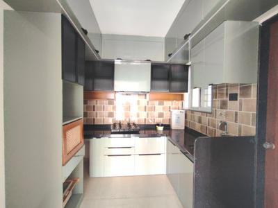 Kitchen Image of 1150 Sq.ft 3 BHK Apartment / Flat for rent in Vinayak Eastern River Residency, Pimple Gurav Pune for Rs. 47000