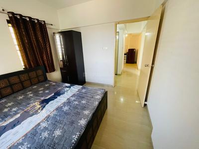 Bedroom Image of 540 Sq.ft 1 BHK Apartment / Flat for rent in DSK Sundarban, Hadapsar Pune for Rs. 22000