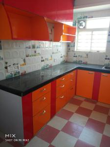 Kitchen Image of 1323 Sq.ft 3 BHK Apartment / Flat for rent in Srijan Green Field City Classic Premium, Maheshtala Kolkata for Rs. 25000