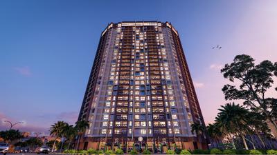 Image of 567 Sq.ft 1 BHK Apartment / Flat for sale in Arista Skyline, Dombivli East, Thane for Rs. 4360000