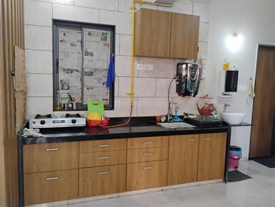 Kitchen Image of 1209 Sq.ft 2 BHK Apartment / Flat for sale in Bhavyaraj Residency, Palanpur Surat for Rs. 5300000