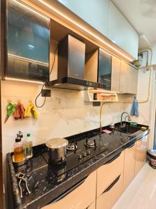 Kitchen Image of 1750 Sq.ft 3 BHK Apartment / Flat for rent in Paradise Sai World City, Panvel Navi Mumbai for Rs. 48700