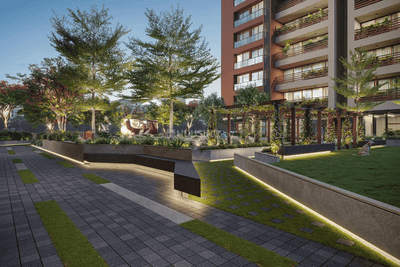 Image of 2275 Sq.ft 3 BHK Apartment / Flat for sale in Pal, Surat for Rs. 13800000