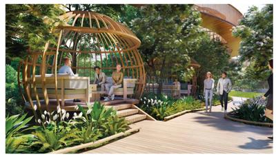 Image of 1124 Sq.ft 3 BHK Apartment / Flat for sale in Orbit Urban Park, New Town, Kolkata for Rs. 25000000