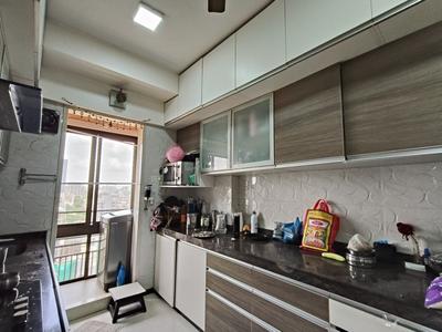 Kitchen Image of 1480 Sq.ft 3 BHK Apartment / Flat for rent in Harshail Beuna Vista, Borivali West Mumbai for Rs. 85000