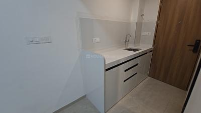 Kitchen Image of 350 Sq.ft 1 RK Apartment / Flat for rent in Vilas VJ IndiLife Wakad, Wakad Pune for Rs. 26000
