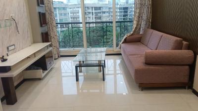 Living Room Image of 850 Sq.ft 2 BHK Apartment / Flat for sale in Evershine Tower, Kandivali East Mumbai for Rs. 25200000