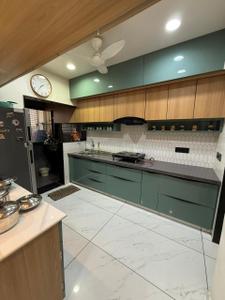 Kitchen Image of 1750 Sq.ft 3 BHK Apartment / Flat for sale in Satellite Ahmedabad for Rs. 13500000