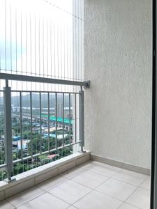 Bedroom Three Image of 1200 Sq.ft 3 BHK Apartment / Flat for rent in Godrej Emerald, Kasarvadavali Thane for Rs. 44498