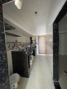 Kitchen Image of 950 Sq.ft 1 BHK Apartment / Flat for rent in Shyamal Ahmedabad for Rs. 15000