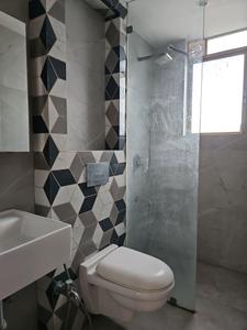 Common Bathroom Image of 1450 Sq.ft 3 BHK Apartment / Flat for rent in Mainland Valencia, Wagholi Pune for Rs. 29500