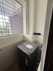Balcony Image of 700 Sq.ft 1 BHK Apartment / Flat for rent in Gachibowli Hyderabad for Rs. 28000