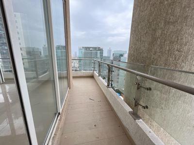 Balcony Image of 2250 Sq.ft 3 BHK Apartment / Flat for rent in Indiabulls Sky Forest, Parel Mumbai for Rs. 280000