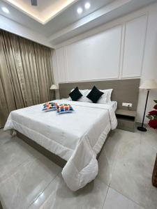 Bedroom Image of 750 Sq.ft 1 BHK Apartment / Flat for rent in Ramkrishna Apartments, Mansarovar Jaipur for Rs. 9000
