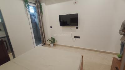 Bedroom Image of 500 Sq.ft 1 RK Builder Floor for rent in Sector 46 Gurgaon for Rs. 22000