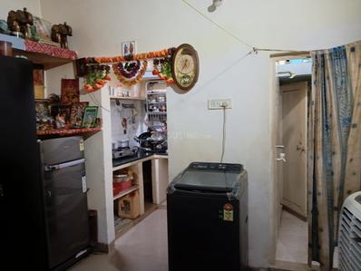 Kitchen Image of 450 Sq.ft 1 BHK Independent House for rent in Lasudia Mori Indore for Rs. 15000
