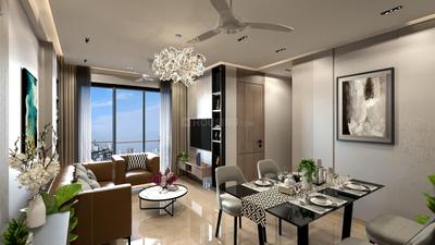 Hall Image of 900 Sq.ft 2 BHK Apartment / Flat for sale in Cllaro Urban Grandeur, Mira Road East Mira Bhayandar for Rs. 11599000