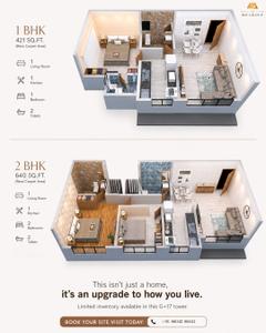Image of 525 Sq.ft 1 BHK Apartment / Flat for sale in MD AVE Maria, Borivali West, Mumbai for Rs. 9700000