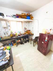 Kitchen Image of 600 Sq.ft 1 BHK Apartment / Flat for rent in Chandan Nagar Pune for Rs. 23000
