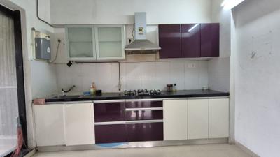 Kitchen Image of 850 Sq.ft 1.5 BHK Apartment / Flat for rent in Lohegaon Pune for Rs. 20000