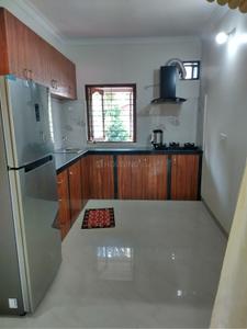 Kitchen Image of 1270 Sq.ft 3 BHK Apartment / Flat for rent in Ramcons Palms, Salcete Goa for Rs. 48000