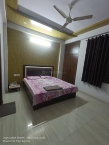 Bedroom Image of 1200 Sq.ft 2 BHK Villa for rent in Manyawas Jaipur for Rs. 19000