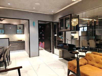 Living Room Image of 1030 Sq.ft 2 BHK Apartment / Flat for sale in KP Supernova, Mohammed Wadi Pune for Rs. 7500000