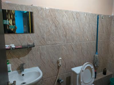 Bathroom Image of 1200 Sq.ft 3 BHK Apartment / Flat for sale in Loharuka Green Leaf, Baguiati Kolkata for Rs. 6500000
