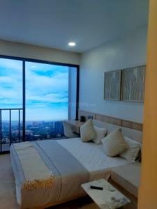 Bedroom Image of 400 Sq.ft 1 RK Studio for sale in Starwing Trilive Moral Tower B, Andheri East Mumbai for Rs. 7000000