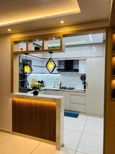 Kitchen Image of 1159 Sq.ft 3 BHK Apartment / Flat for sale in Galaxy Cloud Space, Kakkanad Kochi for Rs. 10000000