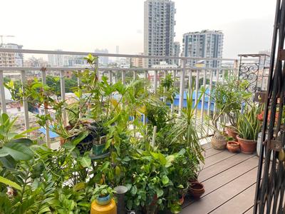 Balcony Image of 751 Sq.ft 2 BHK Apartment / Flat for sale in Ballygunge Kolkata for Rs. 9500000
