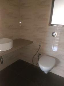 Common Bathroom Image of 1000 Sq.ft 2 BHK Apartment / Flat for sale in Lotus Sky Garden, Malad West Mumbai for Rs. 20800000