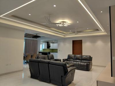 Hall Image of 4095 Sq.ft 4 BHK Apartment / Flat for rent in Jayabheri The Peak, Narsingi Hyderabad for Rs. 300000