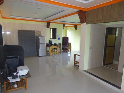 Hall Image of 800 Sq.ft 1 BHK Builder Floor for rent in Kihim Alibag for Rs. 10000