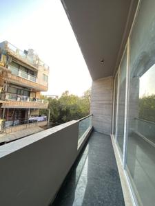 Balcony Image of 2000 Sq.ft 3 BHK Builder Floor for sale in Chittaranjan Park New Delhi for Rs. 47500000