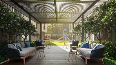 Balcony Image of 2475 Sq.ft 3 BHK Apartment / Flat for sale in Serenity Lavish, Sola Ahmedabad for Rs. 19500000