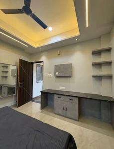Bedroom Image of 400 Sq.ft 1 RK Apartment / Flat for rent in Vijay Nagar Indore for Rs. 13100