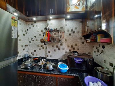 Kitchen Image of 879 Sq.ft 2 BHK Apartment / Flat for sale in Bansdroni Kolkata for Rs. 4400000