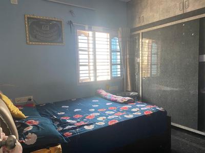Bedroom Image of 1250 Sq.ft 3 BHK Independent House for rent in RT Nagar Bengaluru for Rs. 32000