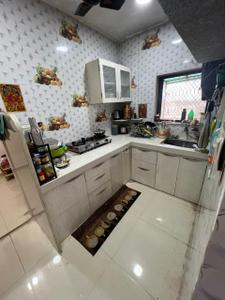Kitchen Image of 1242 Sq.ft 3 BHK Apartment / Flat for sale in Risha Borsalli Apartments, Khanpur Ahmedabad for Rs. 3500000