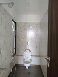 Common Bathroom Image of 660 Sq.ft 1 BHK Apartment / Flat for sale in Bhagwati Belmont, Kasarvadavali Thane for Rs. 6000000