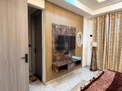Bedroom Image of 1250 Sq.ft 1 BHK Apartment / Flat for rent in Ramkrishna Apartments, Mansarovar Jaipur for Rs. 9000