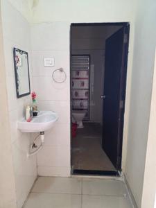 Bathroom Image of 485 Sq.ft 1 BHK Apartment / Flat for rent in Mahape Navi Mumbai for Rs. 9000