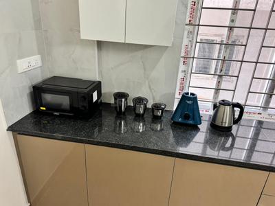 Kitchen Image of 750 Sq.ft 1 BHK Apartment / Flat for rent in Hoodi Bengaluru for Rs. 26000