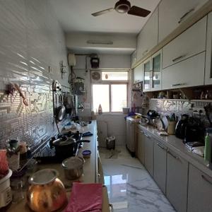 Kitchen Image of 850 Sq.ft 2 BHK Apartment / Flat for sale in Sainath Sai Symphony, Mulund East Mumbai for Rs. 18500000