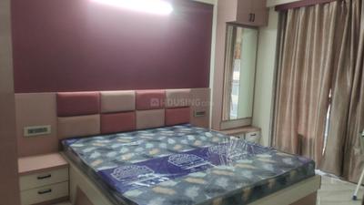 Bedroom Image of 1150 Sq.ft 2 BHK Apartment / Flat for rent in Swagat Queens Land, Sargasan Gandhinagar for Rs. 30000